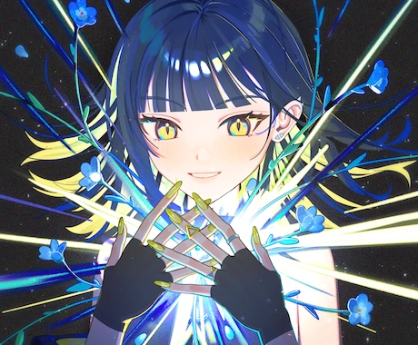 イラストを制作します