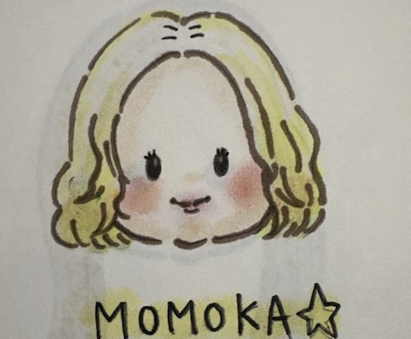 クレヨンでほんわかできる似顔絵アイコン描きます 似てないけど低価格で似顔絵やアイコンを描かせてください！ イメージ1