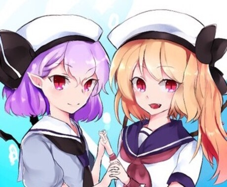 イラストを描きます 歓送迎会用の色紙用やツイッターのアイコンなどに！ イメージ1