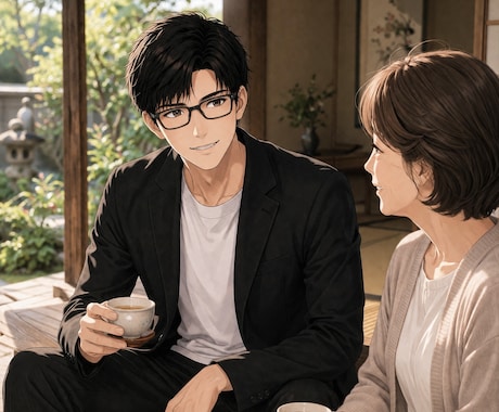 元気なお年寄りの方のお話し相手になります お茶でも飲みながら楽しくおしゃべりしましょう！ イメージ1