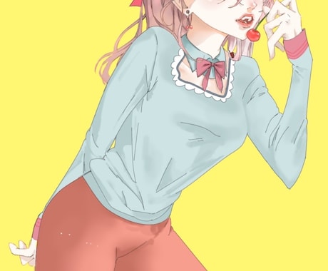 幅広いジャンルで人物イラストを描きます 魅せるSNSイラスト、女の子も男の子もOK！ イメージ2
