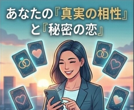カードであなたの恋愛運・結婚・秘密の恋を占います 不死身の占い師ダバが魂の鑑定。秘密の恋から結婚まで導きます。 イメージ2