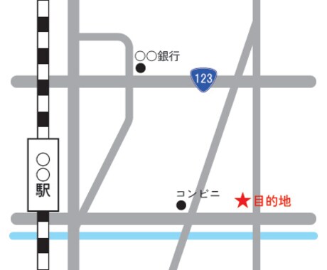 伝わる地図、魅せる案内図。プロのデザインで作ります 見やすさ、正確さ、美しさにこだわった地図デザインします！ イメージ2