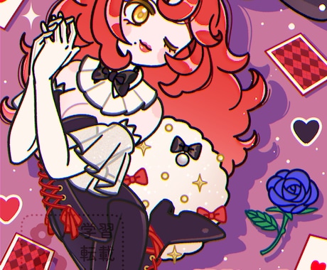 短納期低予算で一枚絵かきます 納期厳守。構図お任せでレトロポップな可愛いイラスト制作 イメージ2