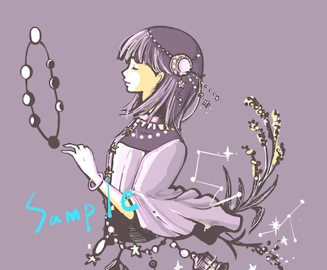 期間限定　最短納期で似顔絵アイコンを描きます 好きなモチーフと一緒に「あなたらしさ」が伝わるイラストを イメージ1