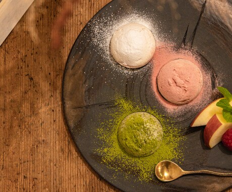 飲食店舗でフードや店内をお洒落に撮影します お客様をグッと惹きつけるような宣伝写真を手掛けます♪ イメージ1