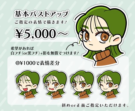 印象に残るポップで可愛いアイコン制作します 【商用可】線や塗り方、小物など細かく対応いたします。 イメージ2