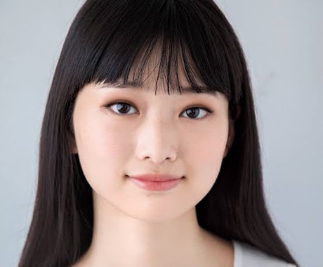 画像加工、小顔、美肌、二重にできます メイク、加工が苦手な方お任せ！メイクで自然に美人、可愛く！ イメージ2