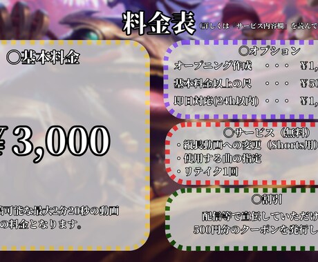 LoL限定　Montage作ります YouTubeでよく見るアレ、ご自身のプレイで作りませんか？ イメージ1