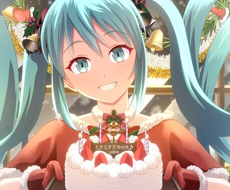 歌ってみた、YouTube等、16:9絵を描きます 音楽、動画、サムネイル、ゲーム等、16:9専用プランです！ イメージ2