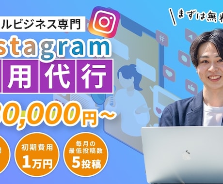 店舗ビジネス専門！Instagram運用代行します 集客につながるInstagram運用を行います イメージ1