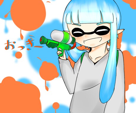 イラストの絵を描きます 依頼のキャラ作成のイラストをおまかせ イメージ1