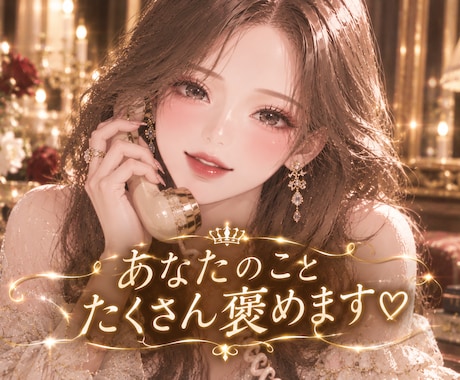 あなたのことを沢山褒めます イメージ1