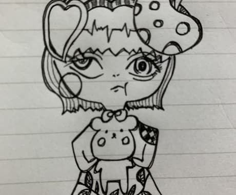 自分の考えたイラストを紙などの媒体で販売します イメージ1