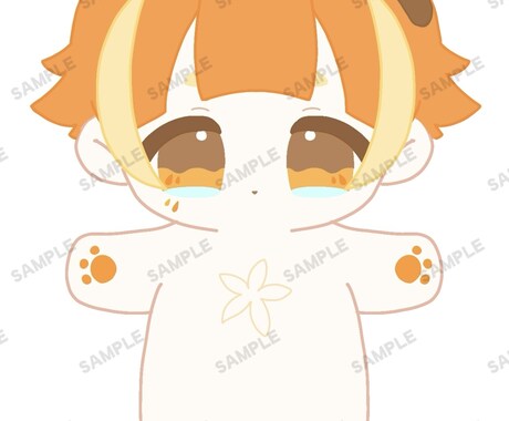 可愛い！中韓ぬいぐるみのデザイン画を描きます ぬいぐるみを作成する為のデザインを一緒に考えます！！ イメージ1