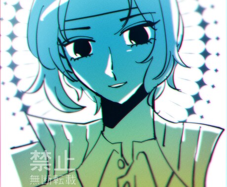 安くて早い！オシャレなラフイラスト描きます 簡単依頼！最短翌日納品でラフなキャラクターイラストを描きます イメージ1