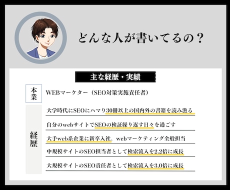 格安でプロのSEO対策マニュアルを伝授します 1億PV/月メディアSEO対策チームリーダーのノウハウ イメージ2