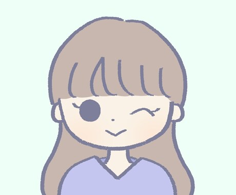 修正無制限！商用利用付き♪アイコンお作りいたします 商用利用デフォルトで付いてます◎ブログ用に表情差分も♪ イメージ2