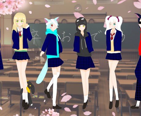 SNSなどのアイコンで使用できます 上半身から上のイラストを描きます イメージ2