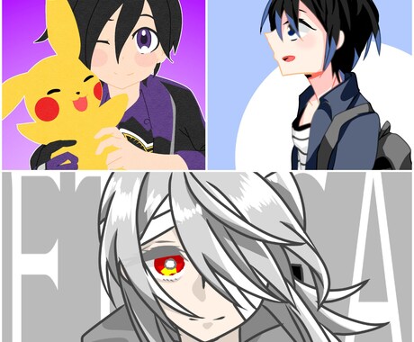 気軽に使えるアイコンイラスト描きます 得意分野は少年少女の笑顔のイラストです！ イメージ2
