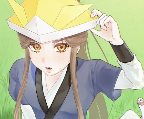 かっこいい！かわいい！全て対応できます キャラの魅力が伝わる人物イラストを制作します 。 イメージ2