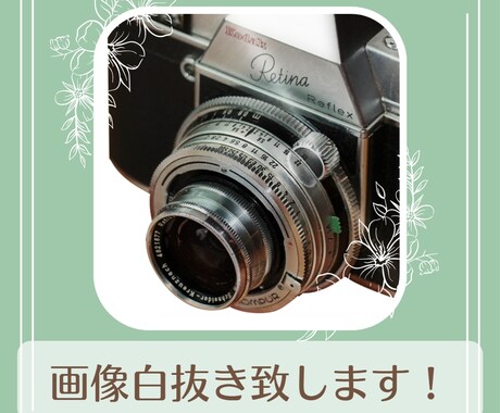 画像白抜き致します ECサイト掲載の白抜き画像ご準備いたします。 イメージ1