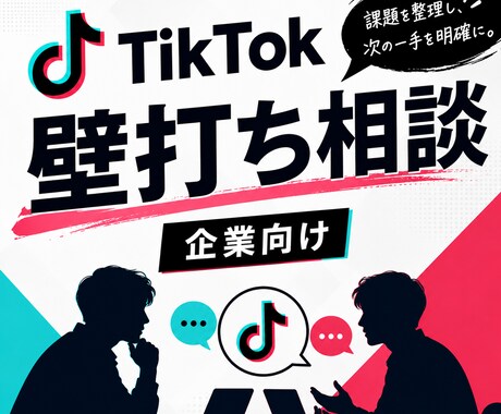 TikTok運用の壁打ち・戦略相談に乗ります 企業向けTikTok運用・戦略相談 イメージ1