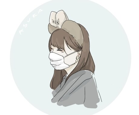 お洒落なSNS作りのお手伝いをします シンプルで可愛いイラストを自分だけのアイコンにしませんか？ イメージ2