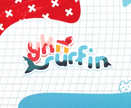 ロゴ作成します 文字を彩ります。Vtuberさんなど向け イメージ2