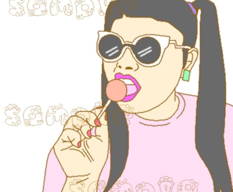 写真を元にイラストを描きます SNSのアイコンなどにいかがですか？ イメージ2