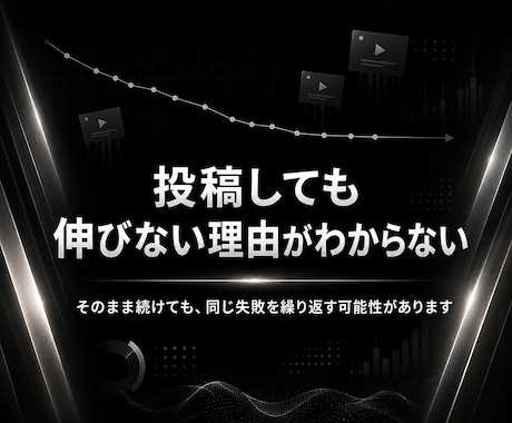 初回無料|YouTube伸びない原因を診断します まずは無料診断！URLを送るだけで弱点がわかります イメージ2