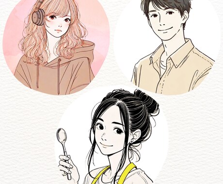 シンプル&美しい線画アイコン/イラストお届けします カラー・相談無料◎　即日〜3日のスピード納品可！ イメージ2