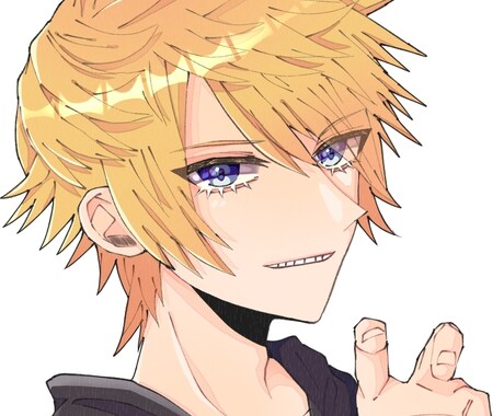 カッコ可愛いイラスト描きます アイコン、ヘッダー最短一日でお届け！ イメージ2