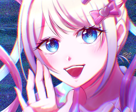 アニメ配色と厚塗りで重厚感のあるイラストを描きます 可愛いからかっこいいまで一つ一つ丁寧にイラスト制作します！ イメージ2