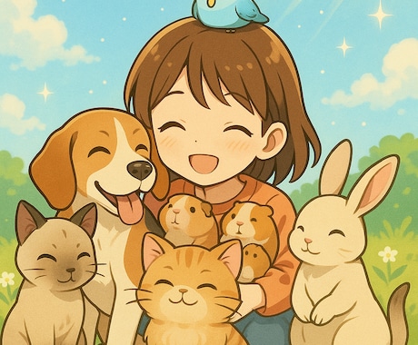 3日間♪大切なアニマルへ究極の癒し波動を届けします 元気がなく心配な事やここを重点的にお願いなどお伝えください イメージ1