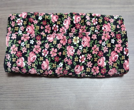 長財布　ハンドメイドになります ハンドメイド　長財布　カード収納あり イメージ2
