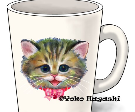 ペットちゃんのお顔を描きます かわいいペットちゃんをグッズにもどうぞ！ イメージ1