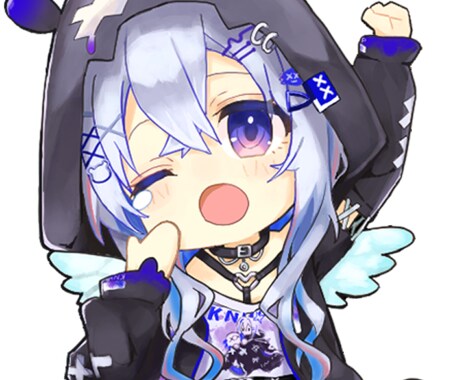 ポップで可愛いSDキャラ描きます 2キャラ(ツーショット)まで追加料金無しです！ イメージ2