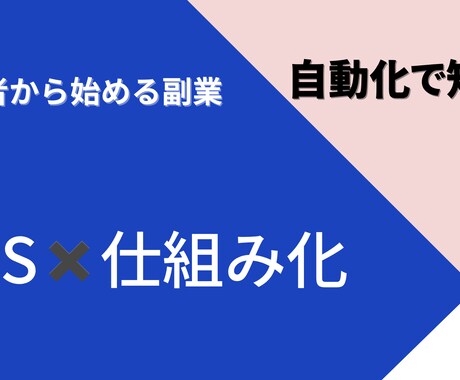 SNS×副業【短時間で効率よく稼ぐ方法】を教えます 仕組みで稼ぐ決定版！初心者歓迎 イメージ1
