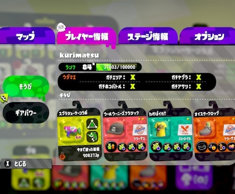 スプラトゥーン２オールXが立ち回りを教えます ガチマッチからナワバリバトルまでお教えいたします！ イメージ1