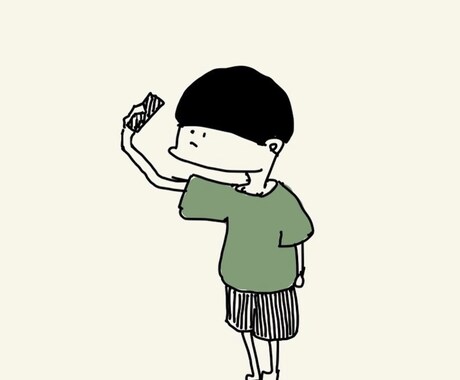 エモかわいいイラスト描きます アイコンにしたら「それ可愛い」と言われます イメージ2