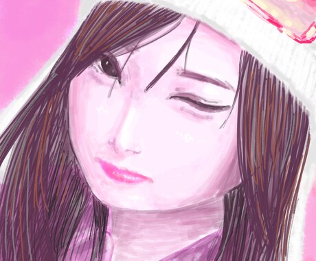 修正可　SNS向け人物アイコン描きます カラフルでかわいいあなただけのアイコンﾃﾞｽ イメージ2