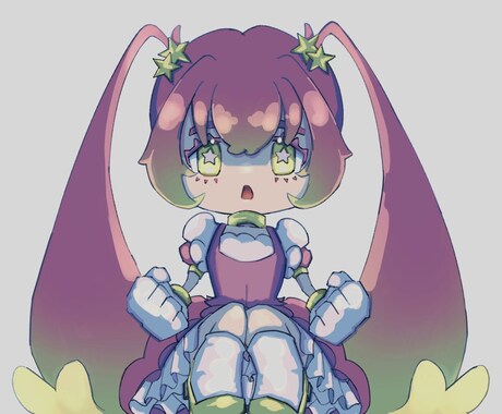 女の子のデフォルメキャラを制作します イメージ1