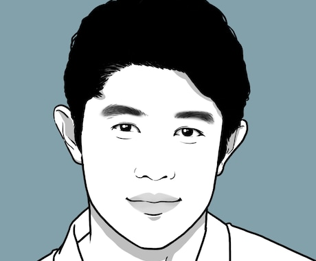 お写真を元に人物イラスト制作始めます SNSのアイコンや、お仕事ツールに最適です。 イメージ2