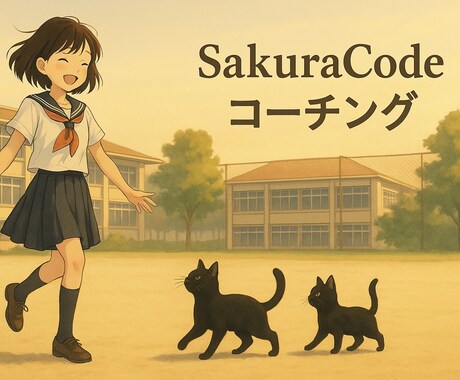 体験型 SakuraCode コーチングをします あなたも桜もこの物語の登場人物です。 イメージ1