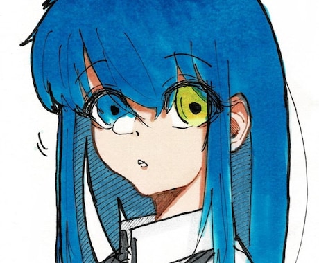 アナログイラスト(カラー)描きます イメージ1