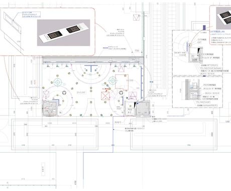 CAD図面を作成いたします 商業施設用の図面も作成可能です イメージ2