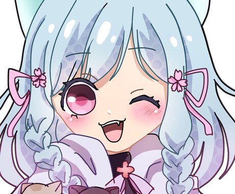 V系活動必見！アイコン制作します VTuberやVライバーの方へ！アイコン作成します！ イメージ2