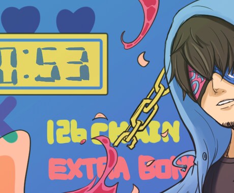 ポップ＆クールなイラストでございます イメージに合わせたただひとつのイラスト イメージ2