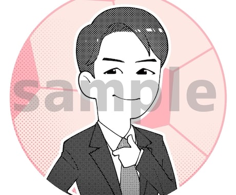 シンプル線画でイラスト描きます 人物・動物両方描けます！商用利用可！ イメージ2